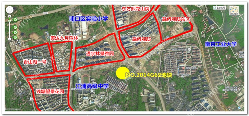 南京浦口区象山路在哪_江苏