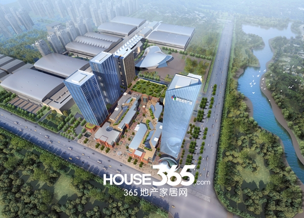 滨湖新地城效果图 