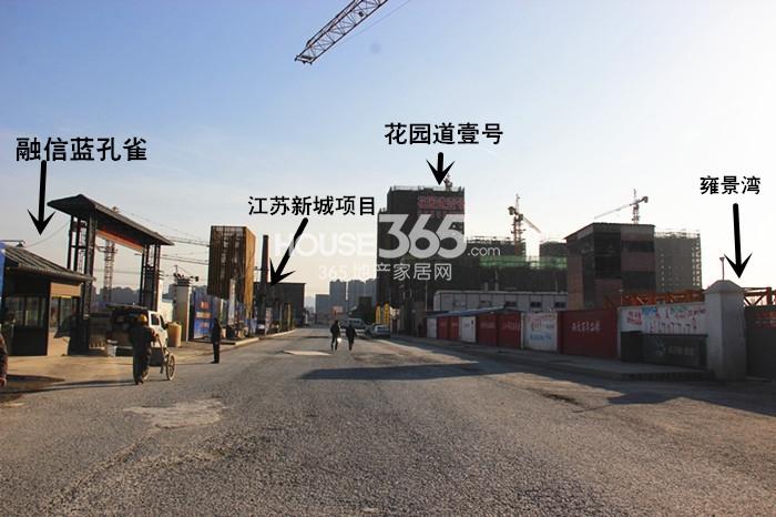 2015年2月份雍景湾项目及周边楼盘