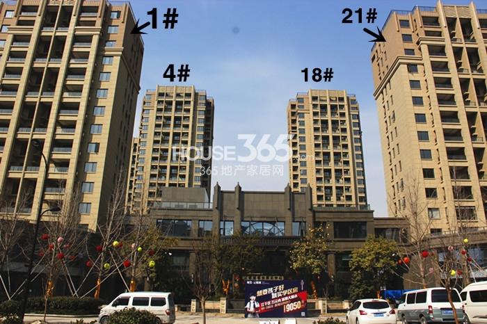 城发云锦城1、4、18、21号楼施工实景图 （2015年2月摄） 