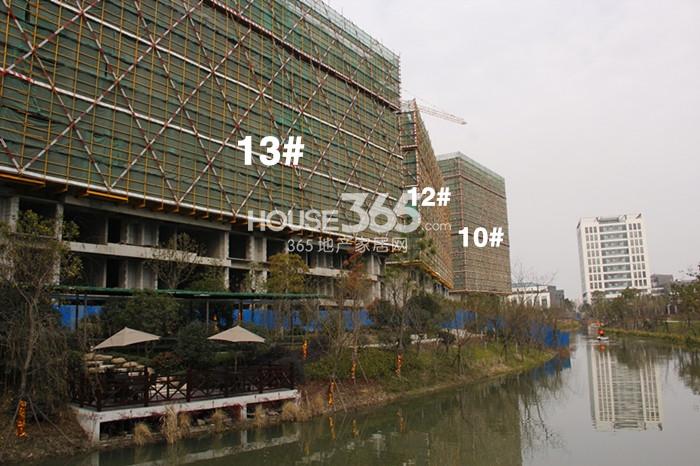 中旅城仕公馆10、12、13号楼施工进度 2015年2月摄