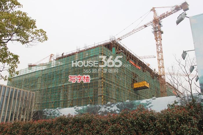 2015年3月底鑫都汇项目实景--写字楼部分