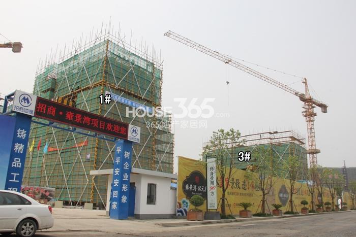 2015年5月雍景湾项目实景--1、3号楼