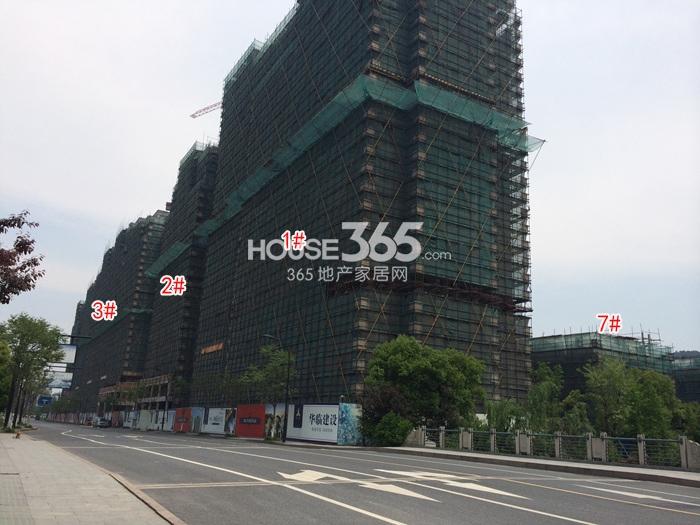 凯文杭庄1、2、3、7号楼施工进程图（2015.5）