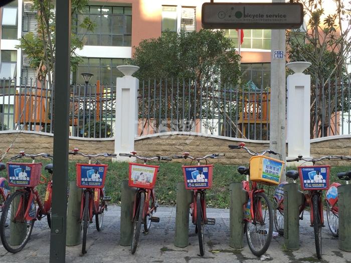 2015年11月景瑞悦西台项目周边公共自行车租借点