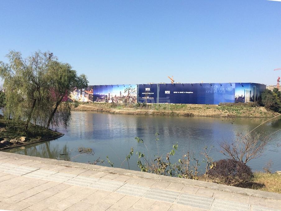 西溪永乐城项目周边河流实景图（2015.12）
