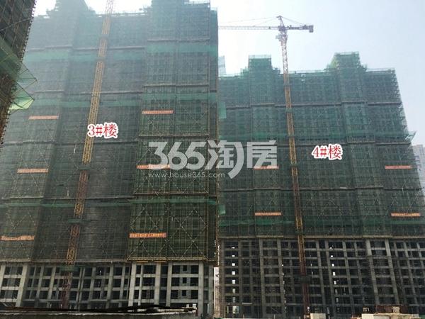 东方龙城采薇苑工程进度（2016.4摄）