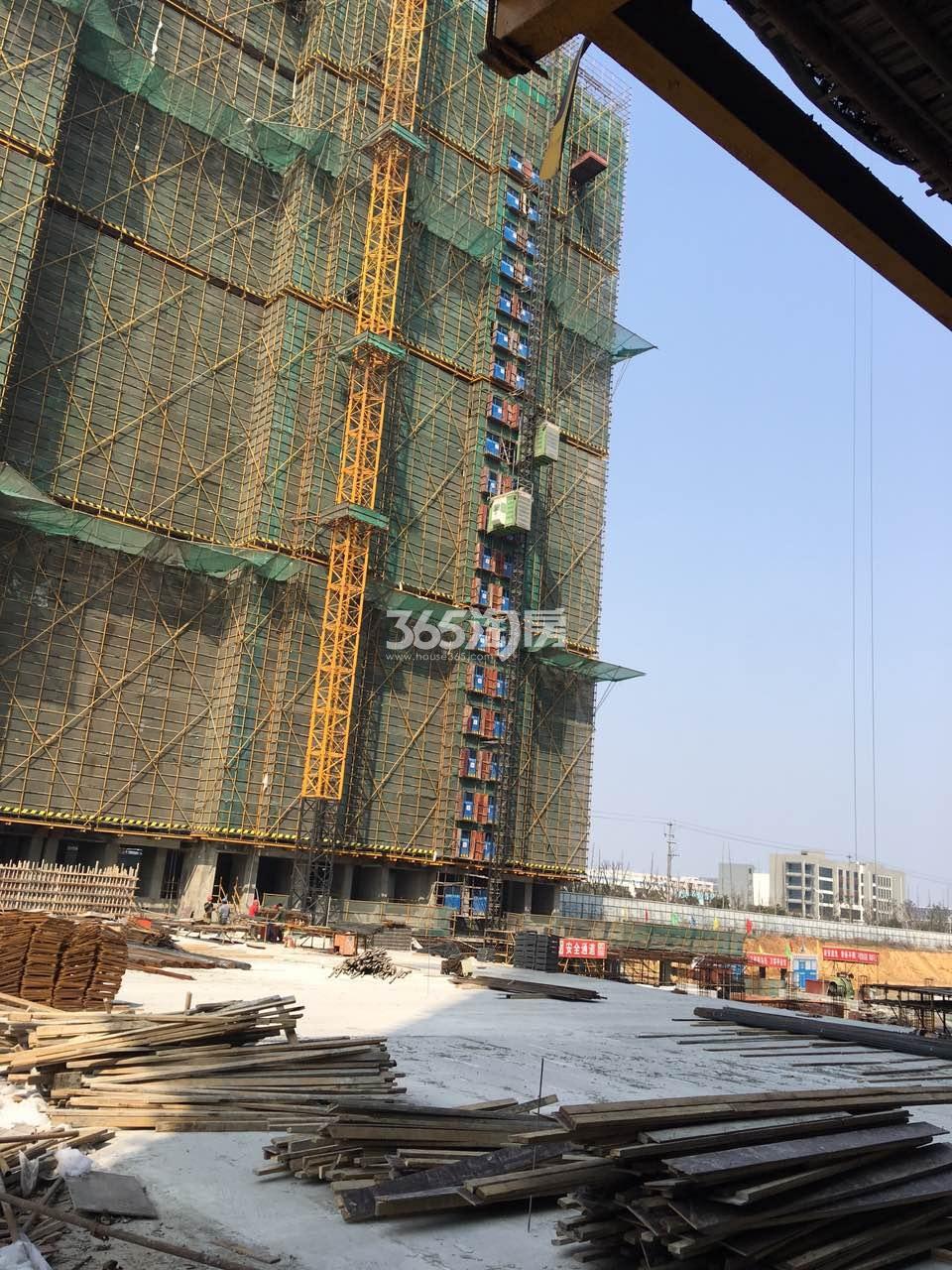 喜之郎丽湖湾在建楼栋实景图（2016.4.22）
