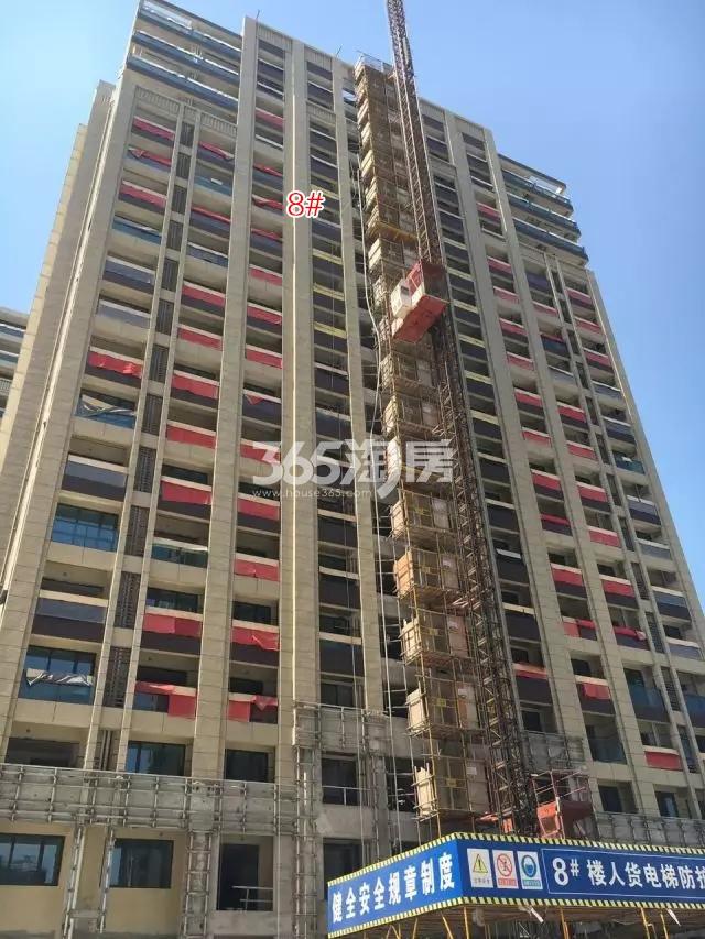 宝嘉誉府8号楼施工进程（2017.5）