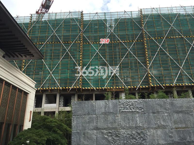 华夏四季23号楼施工进程（2017.7）
