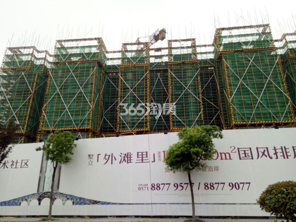 2017年9月西房拱宸外滩高层局部实景