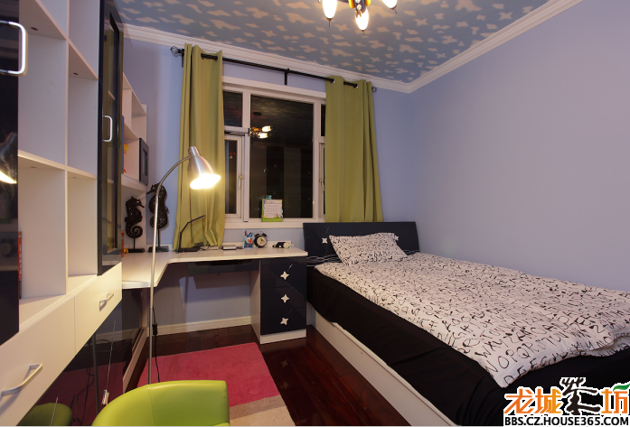 > 【家装炫图】阿拉屋里厢,一百零八平,美式加简约,色逸又清桑